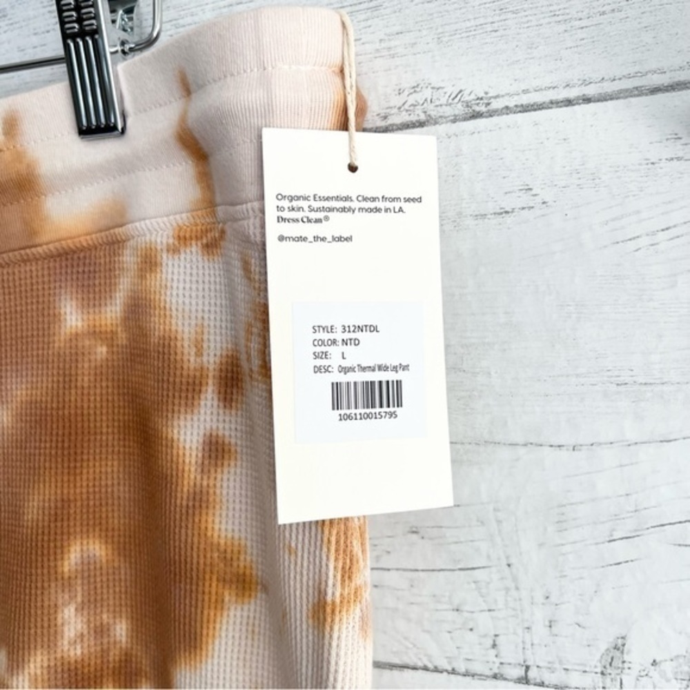 MATE the Label Organic Thermal Wide Leg Pant - Picture 4 of 10